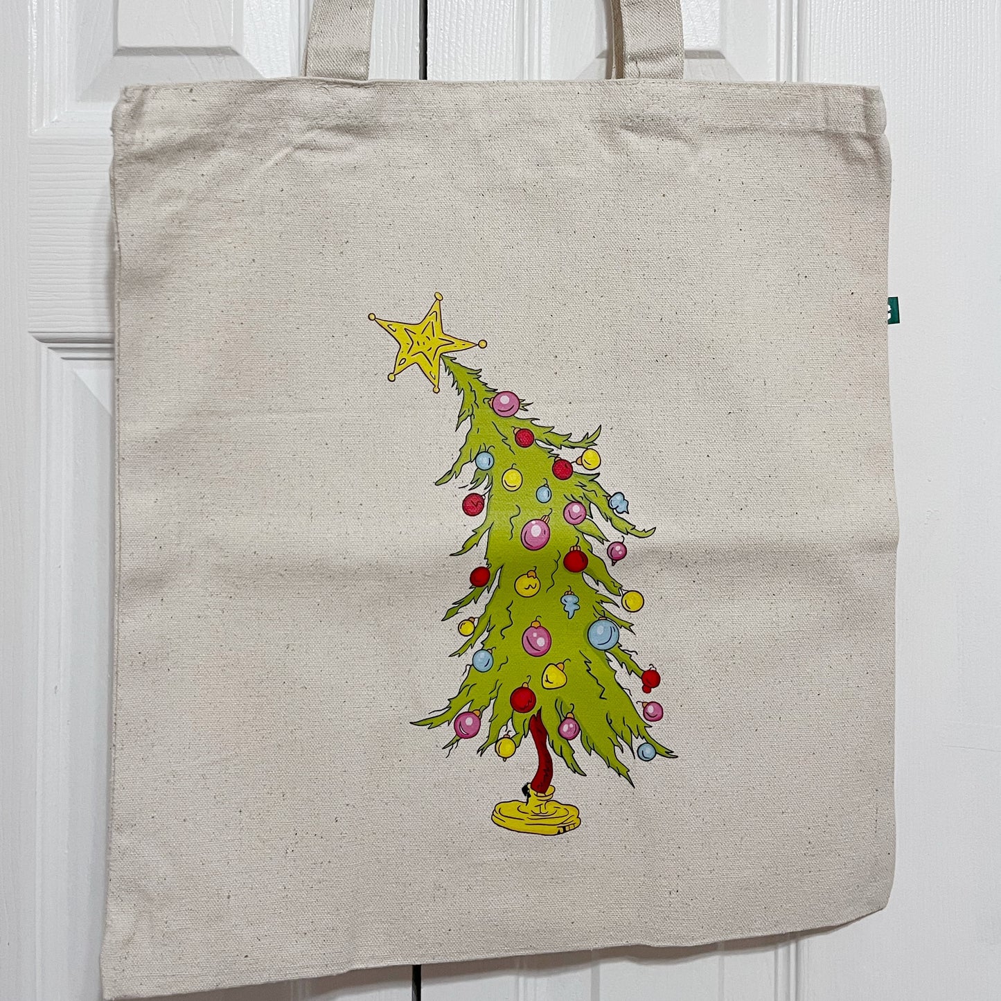 "Christmas" 100% Recycled Cotton Tote Bag