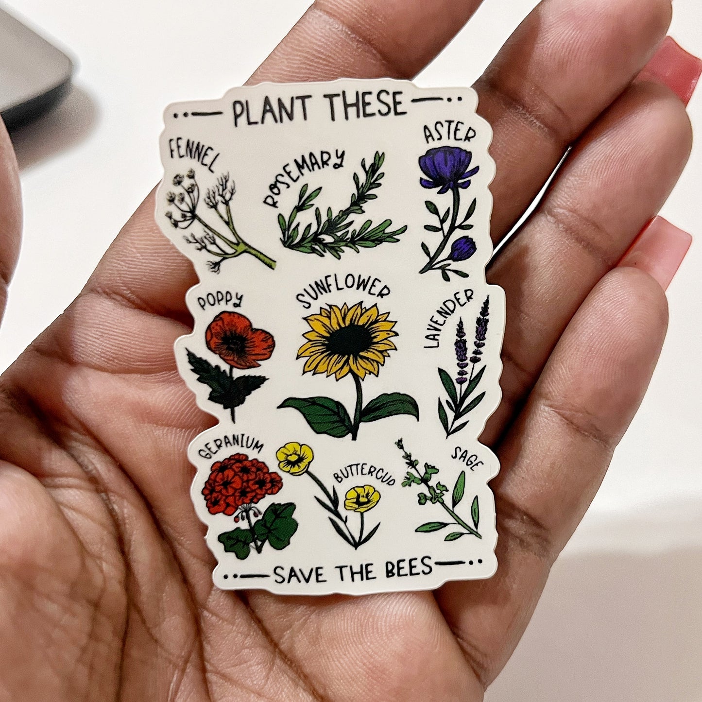 "Plant These" Sticker