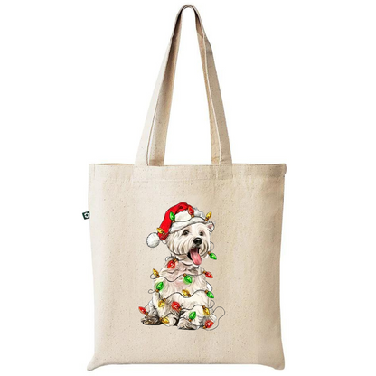 "Christmas" 100% Recycled Cotton Tote Bag